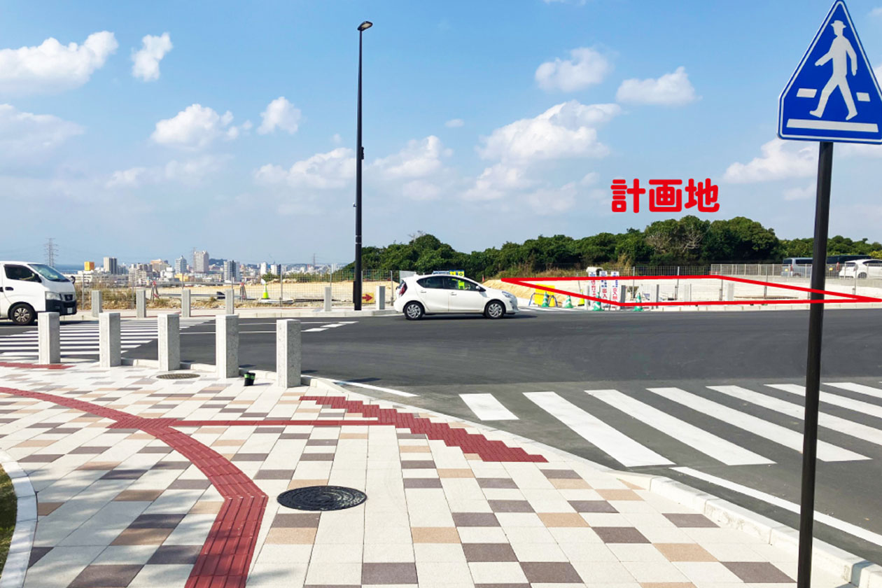 琉球大学病院前クリニックモール計画