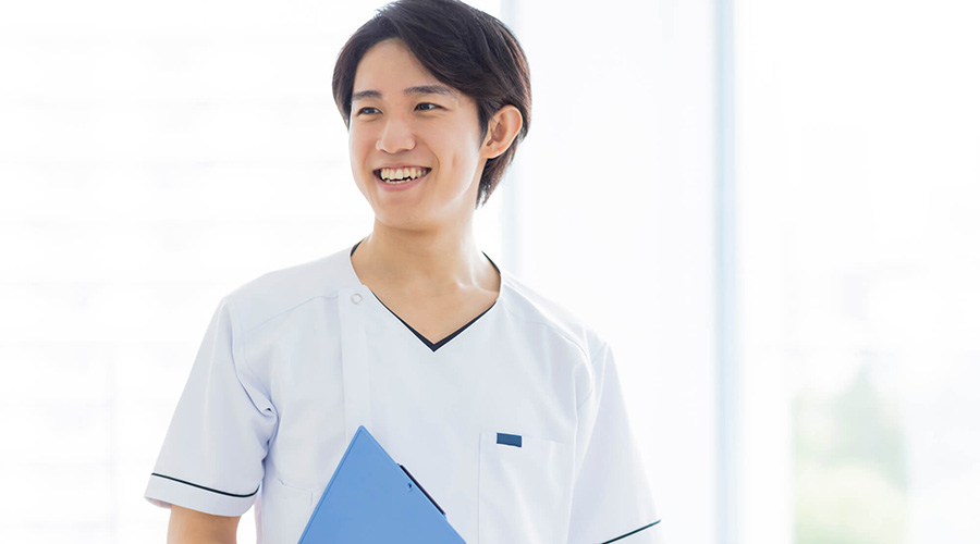 男性理学療法士