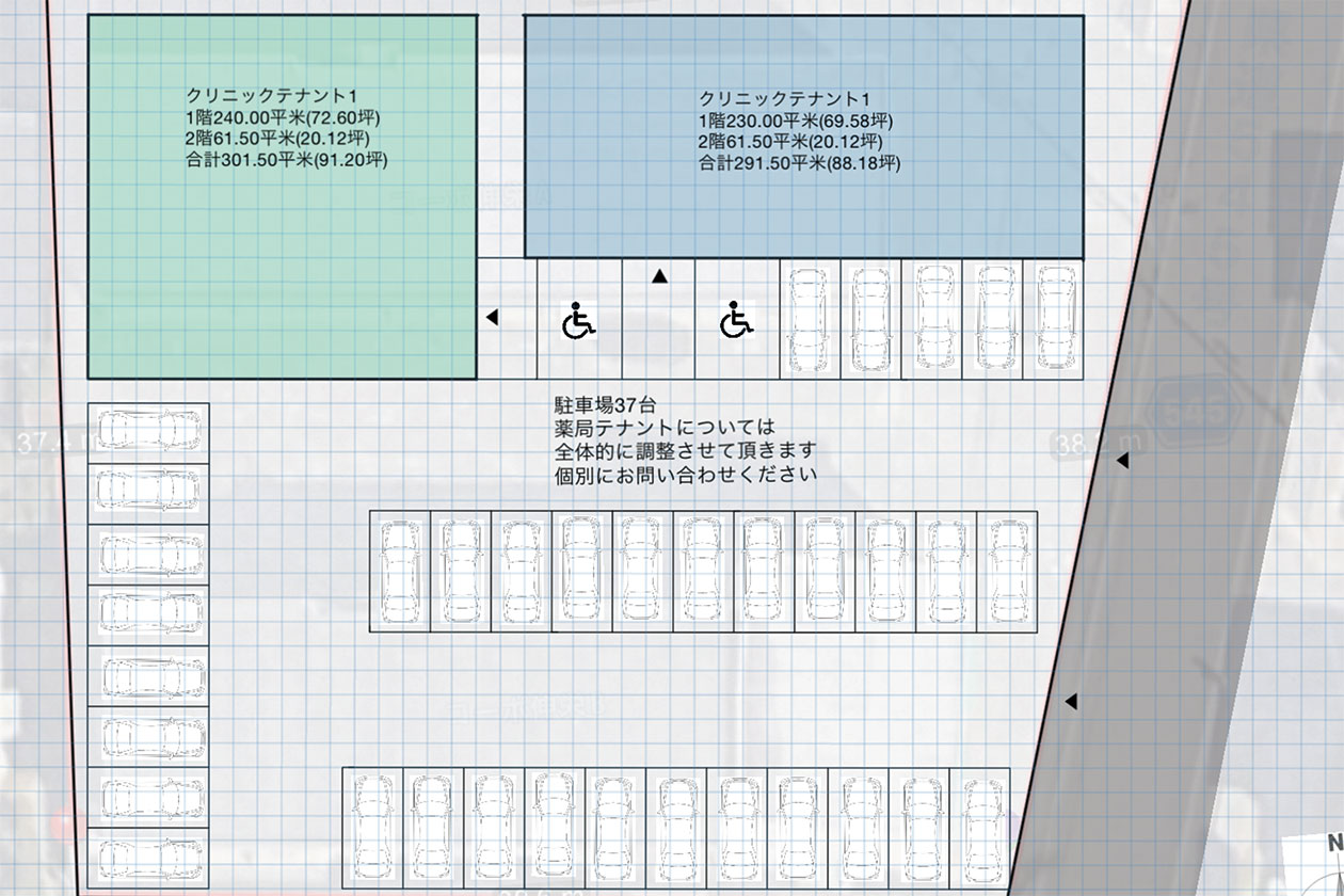 長者原西2丁目クリニックテナント計画